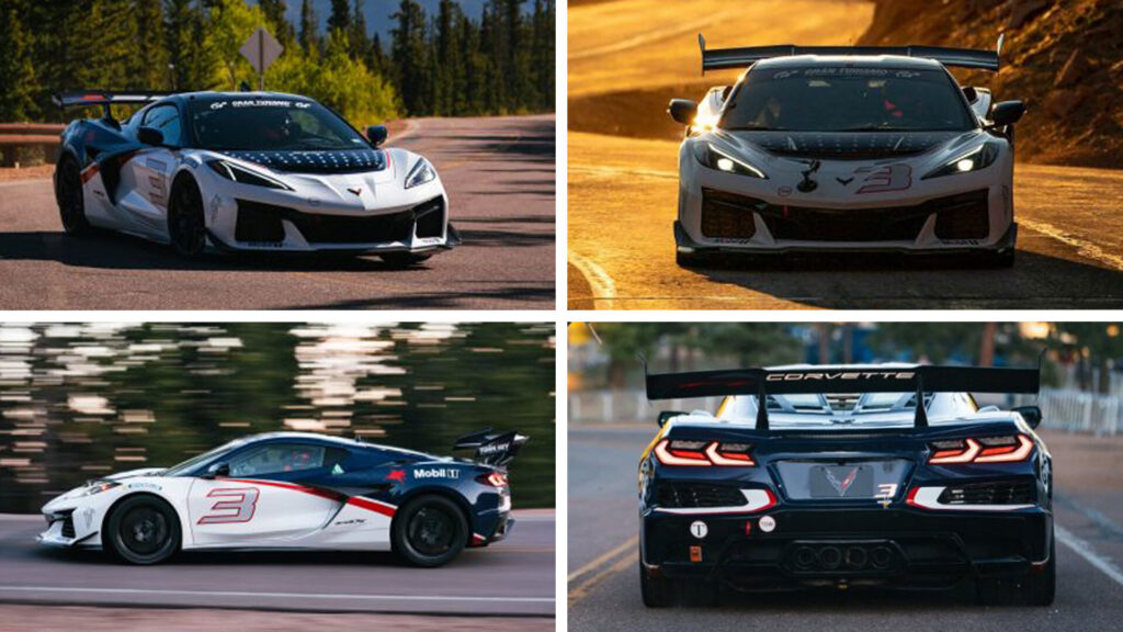  1250 HP Corvette ZR1X Aiming For New Pikes Peak Production Record