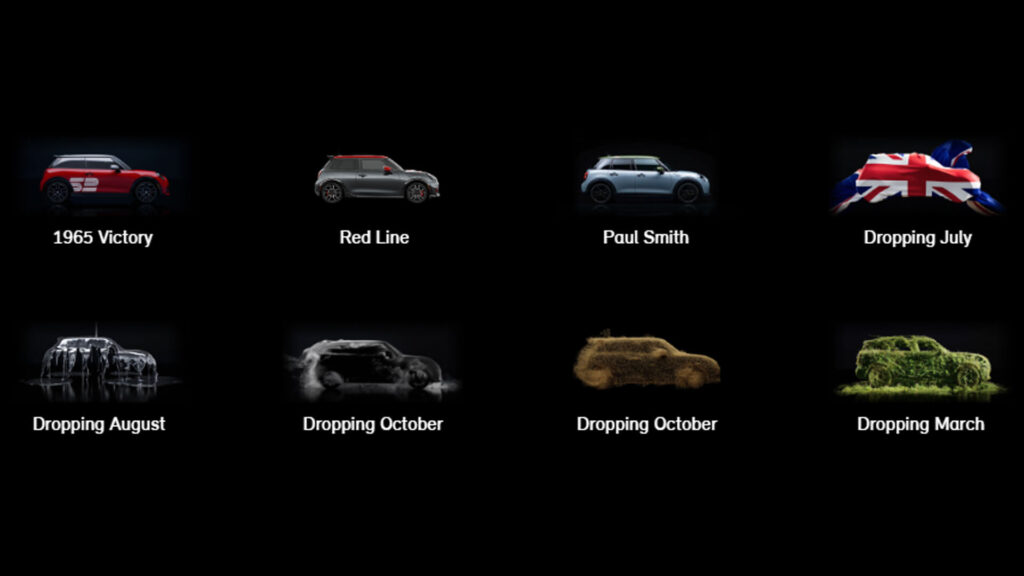  Mini Takes A Page From Fiat With Eight Special Edition &lsquo;Product Drops&rsquo;