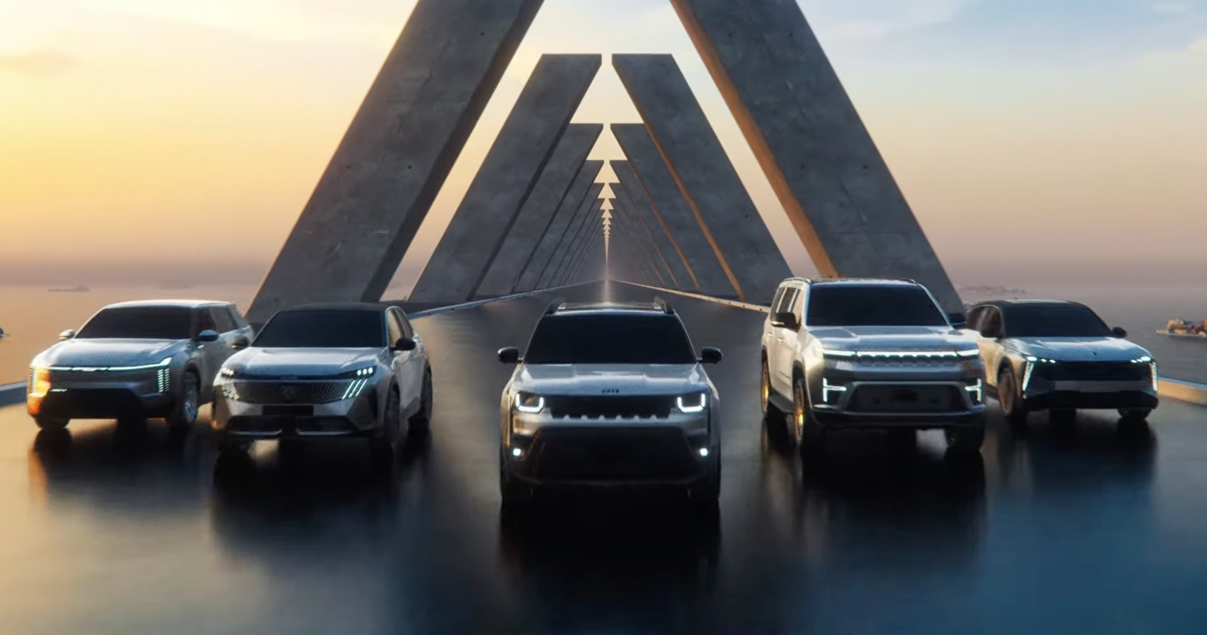 Mystery Chrysler SUV Looks Like A Cadillac Pretending To Be An Ioniq 5