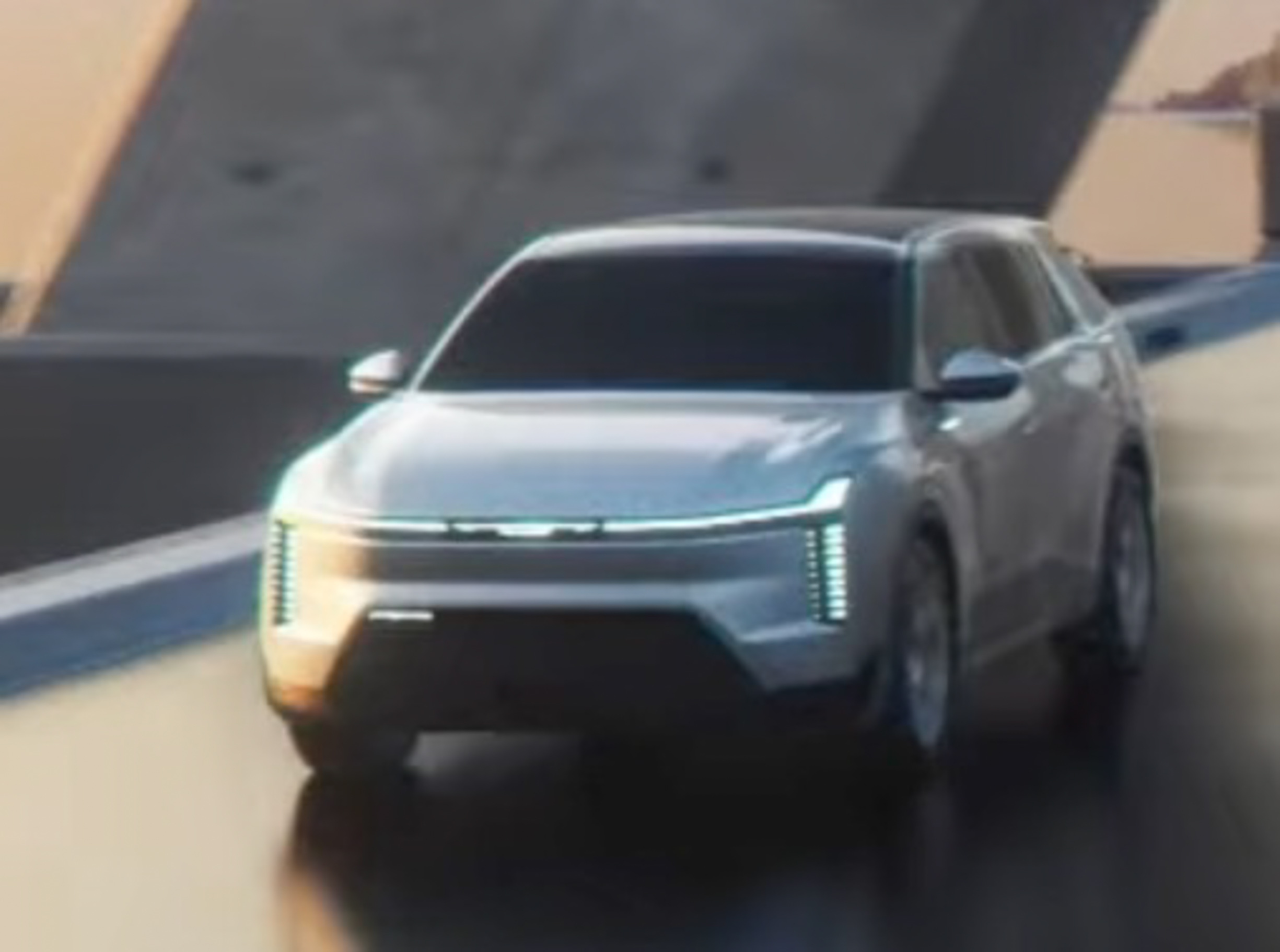 Mystery Chrysler SUV Looks Like A Cadillac Pretending To Be An Ioniq 5