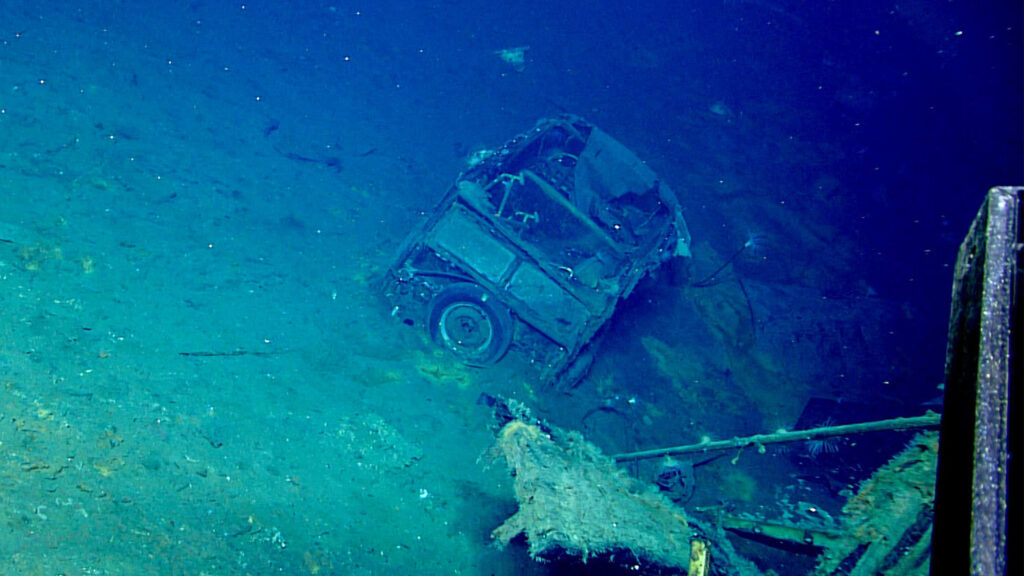  A 1941 Ford Was Found On A Sunken WWII Carrier 3 Miles Down In The Pacific