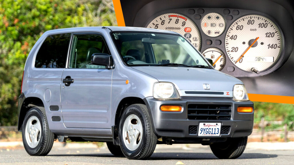Honda’s Tiny Z Hides Its Turbo Engine Where A Chiron Does, For Kei Car Money