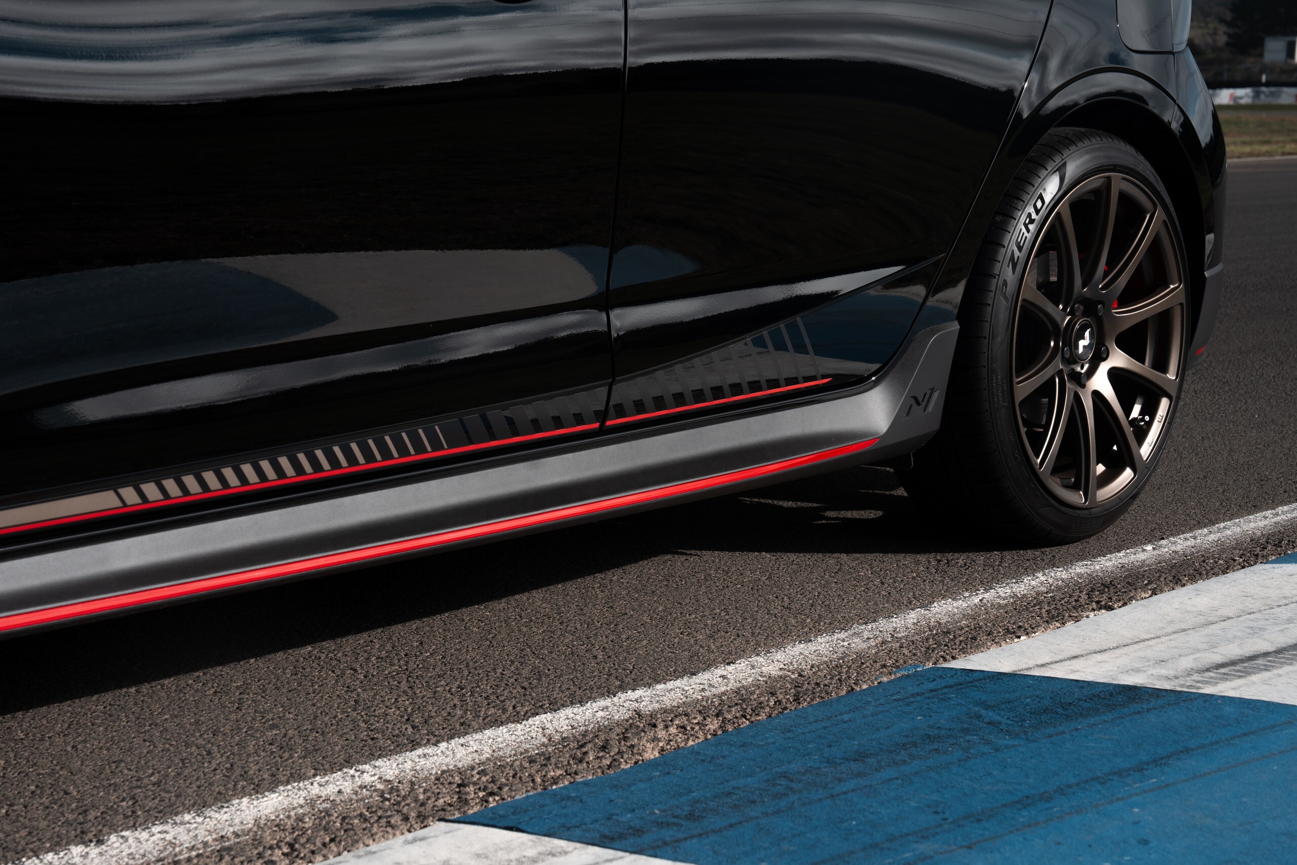 Hyundai’s Last Manual i20 N Has Floor Mats Shaped Like Its Tires