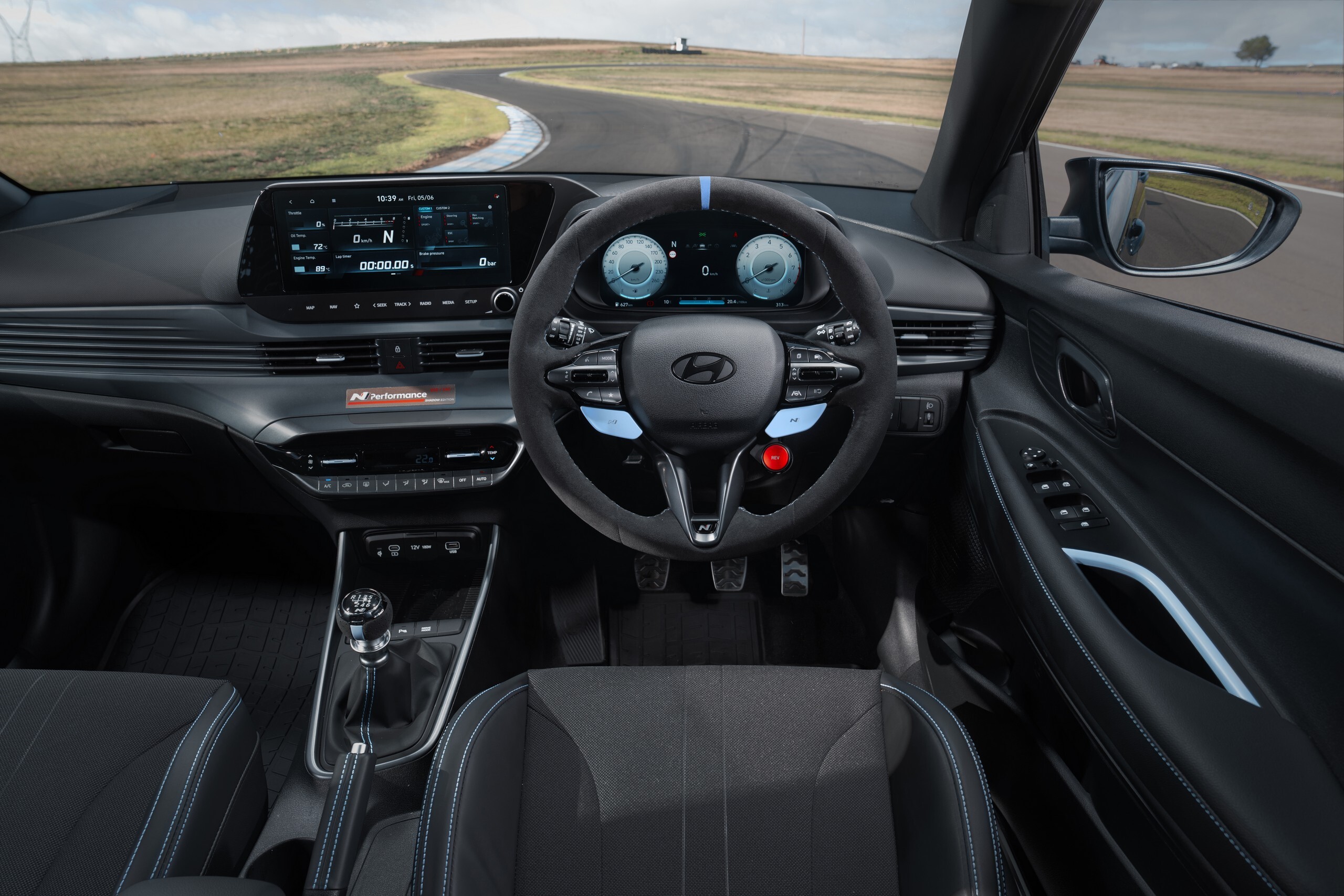 Hyundai’s Last Manual i20 N Has Floor Mats Shaped Like Its Tires