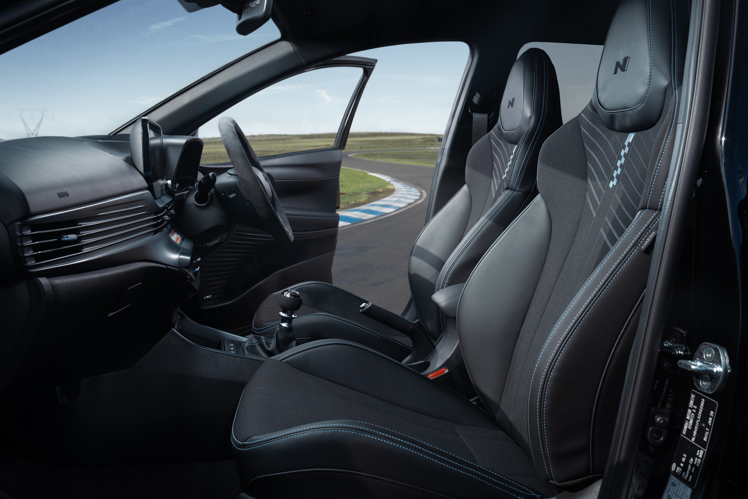 Hyundai’s Last Manual i20 N Has Floor Mats Shaped Like Its Tires