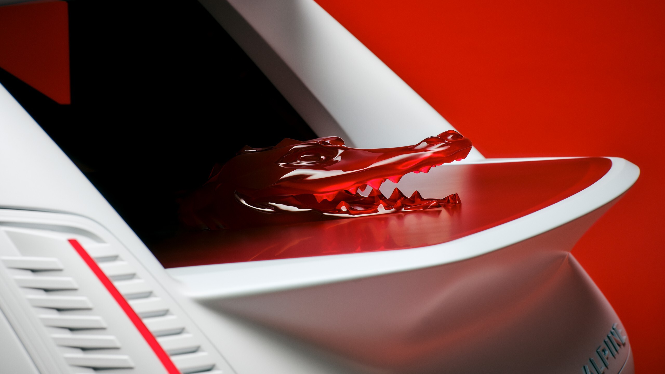 Alpine And Lacoste Built A Crocodile-Tailed Rally Car