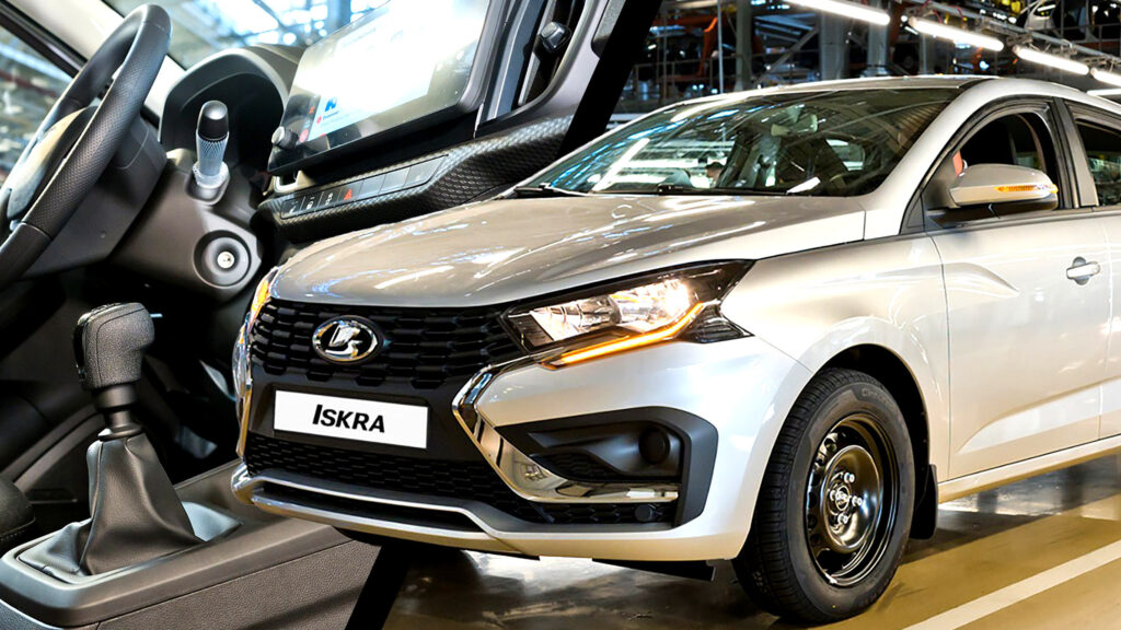  Lada Built A $19,800 Wagon With Three Pedals And Black Steelies