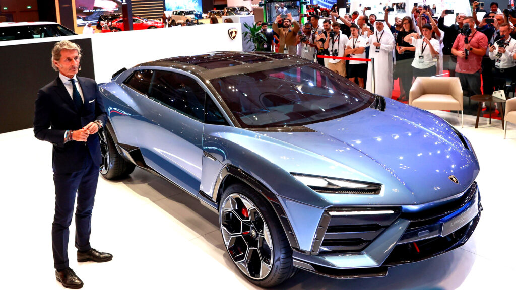 Ferrari Bet Big On Its First EV, Lamborghini’s Boss Says Its