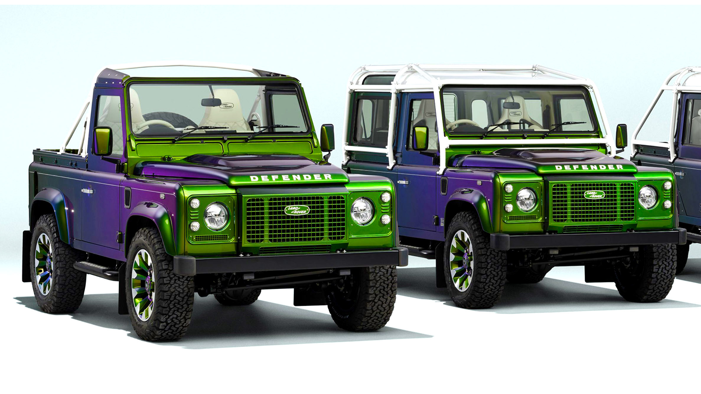 Land Rover Classic 打造獨一無二的變色龍 Defender V8 系列，要價破百萬美元