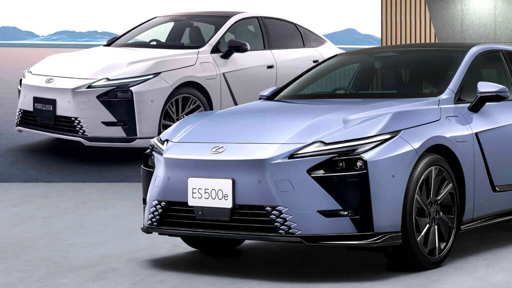  Japan’s Lexus ES Offers A Splitter Up Front And A Foot Deodorizer Down Below