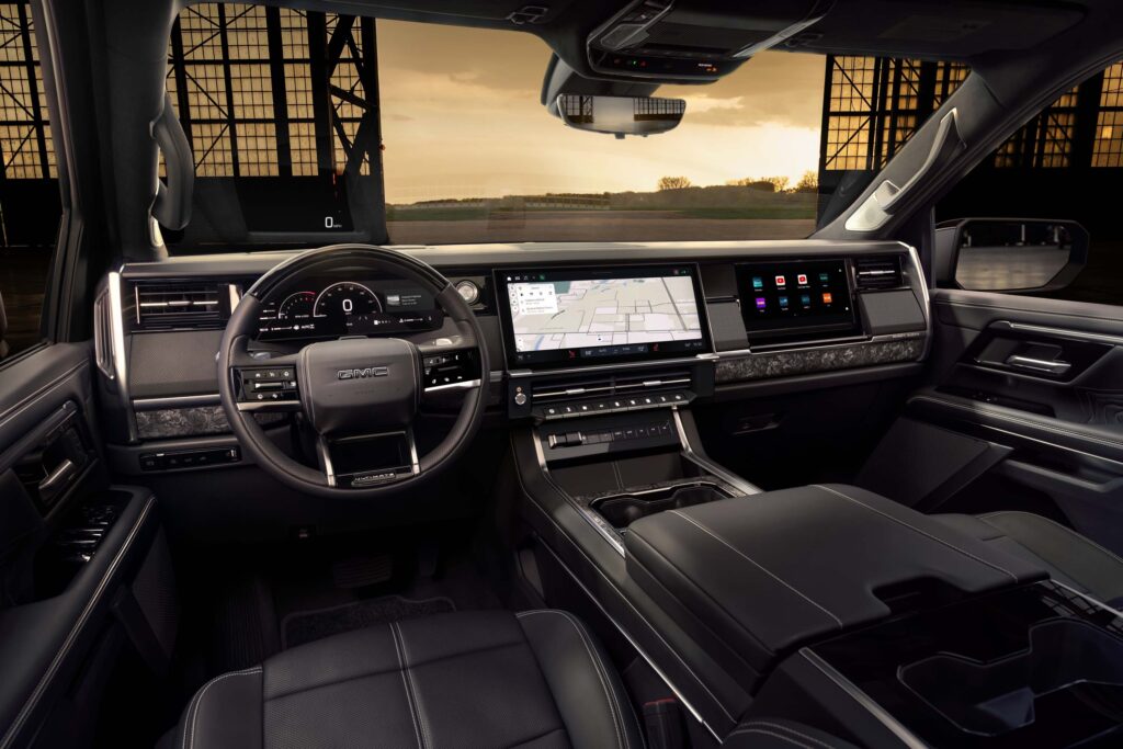  GMC&rsquo;s Priciest 2027 Sierra Packs Over 60 Inches Of Screens