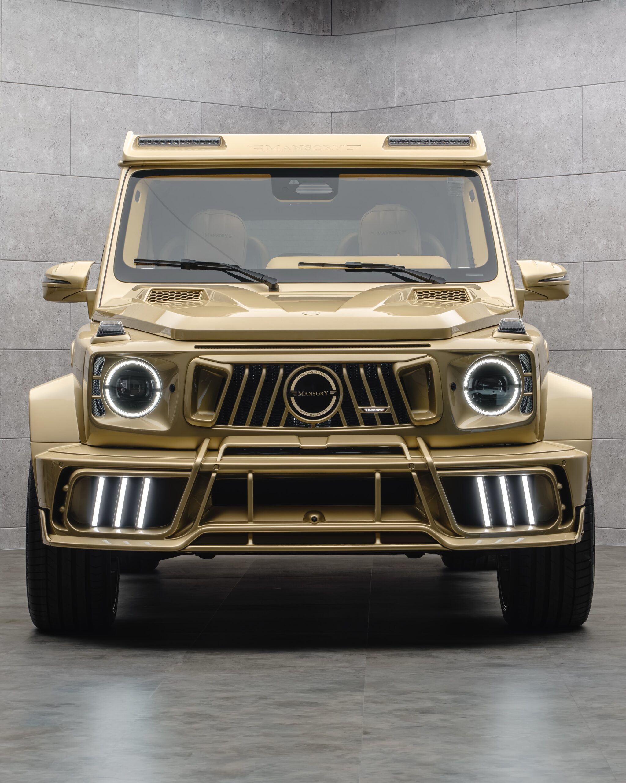 Mansory’s Latest G-Wagen Has More Gold Than Fort Knox