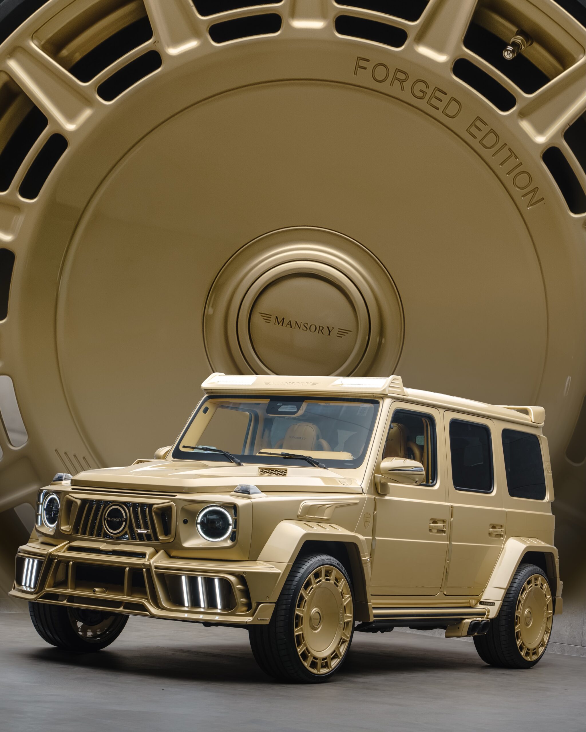 Mansory’s Latest G-Wagen Has More Gold Than Fort Knox
