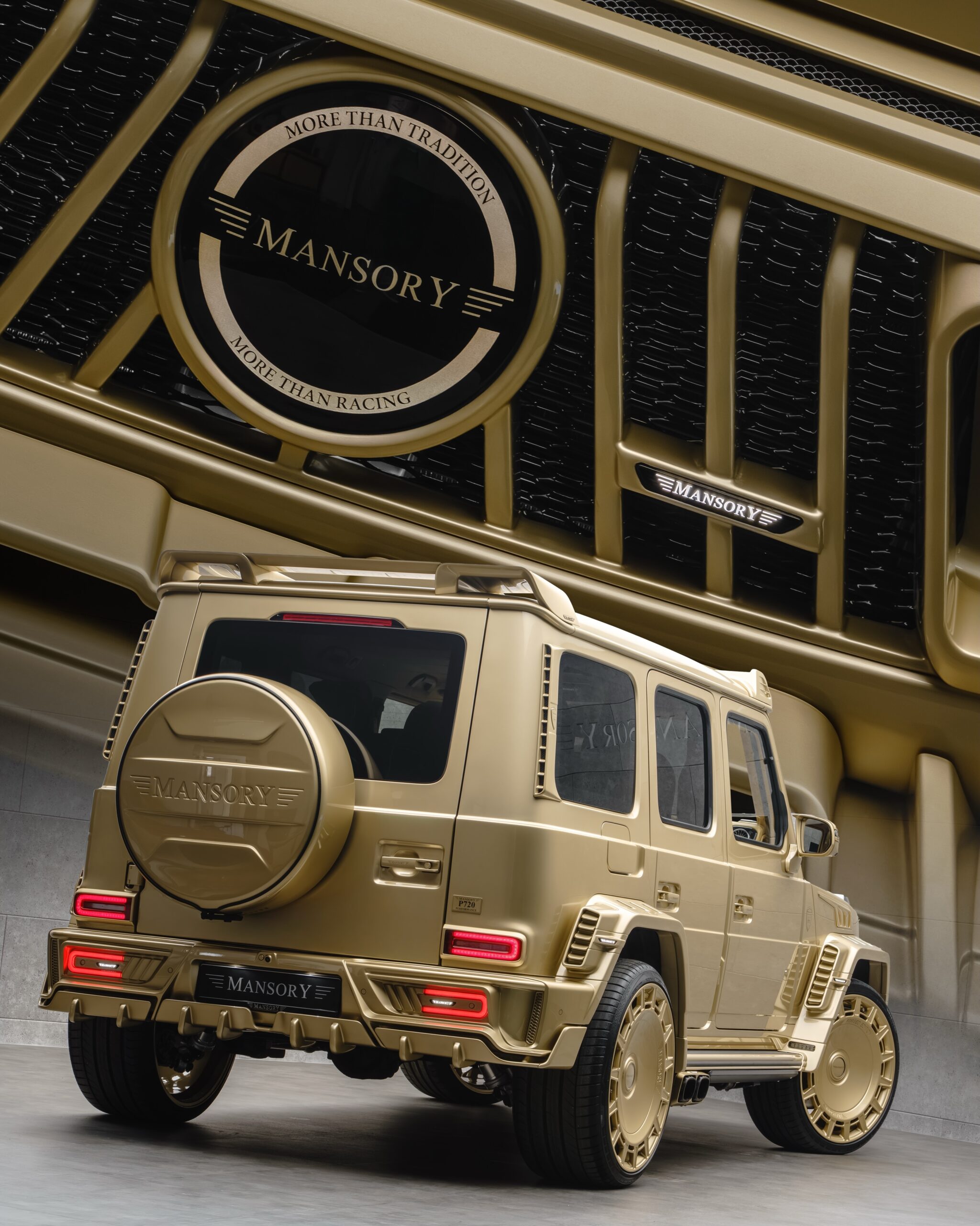 Mansory’s Latest G-Wagen Has More Gold Than Fort Knox