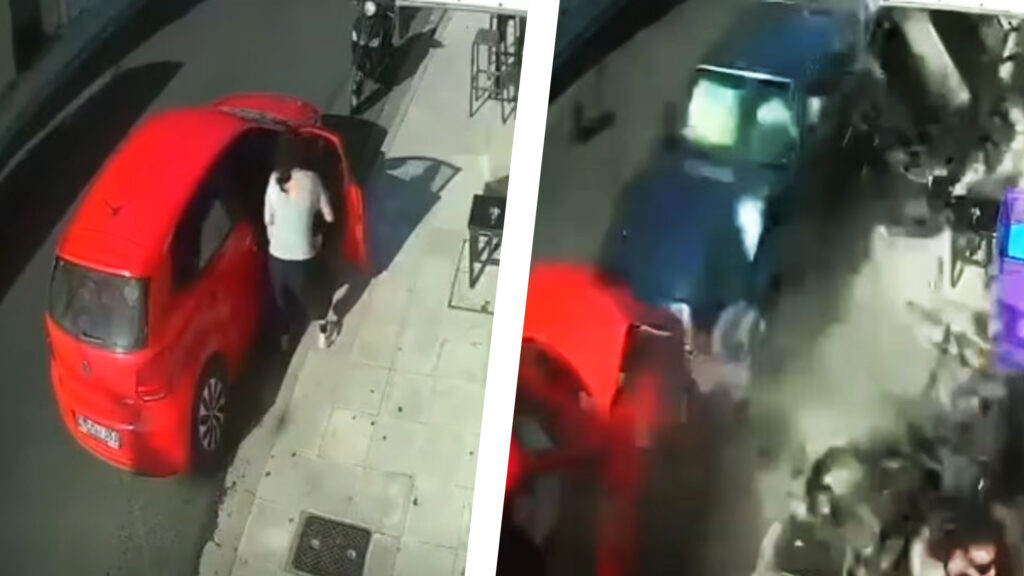  Mom’s Split-Second Reflexes Saved Her Daughter From Runaway Mercedes