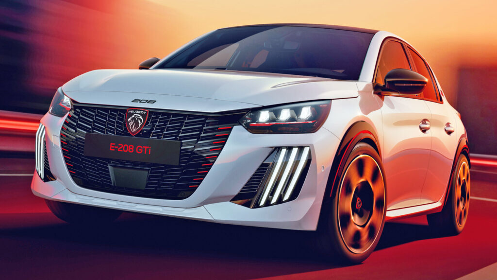  Peugeot&rsquo;s Production 208 GTi Is Here, And It&rsquo;s Electric