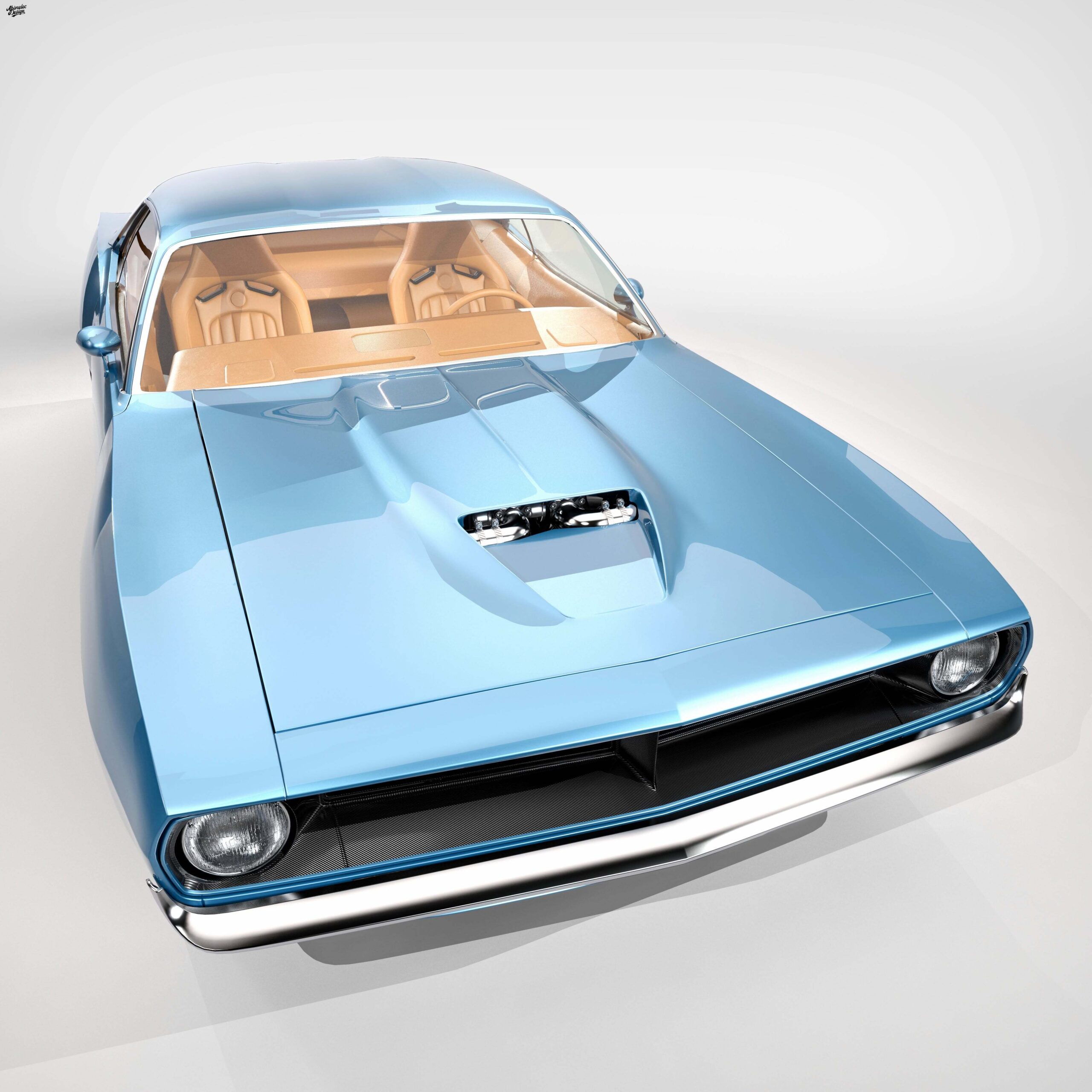 Plymouth Cuda Bugatti W16 - 11