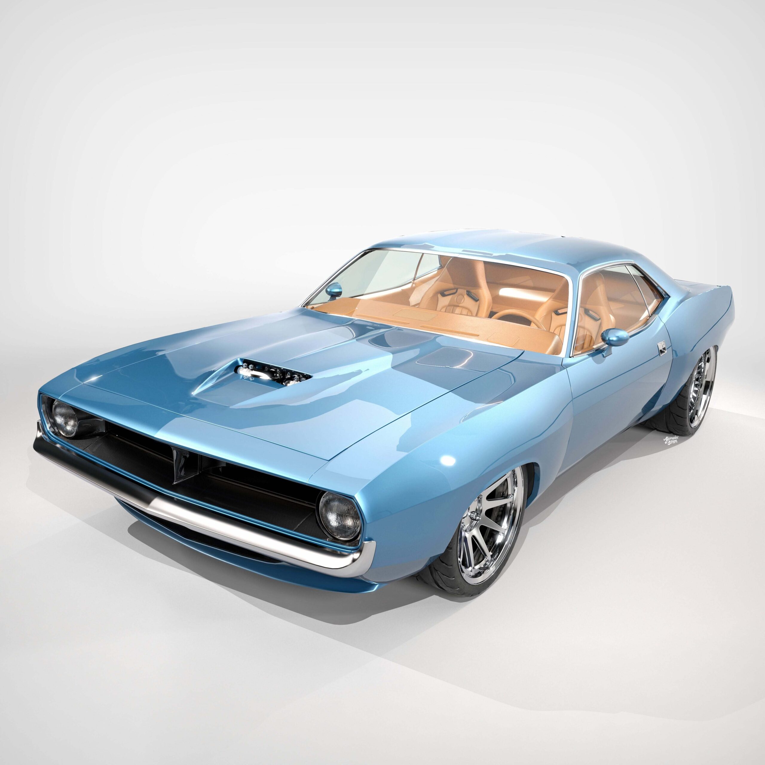 Plymouth Cuda Bugatti W16 - 2