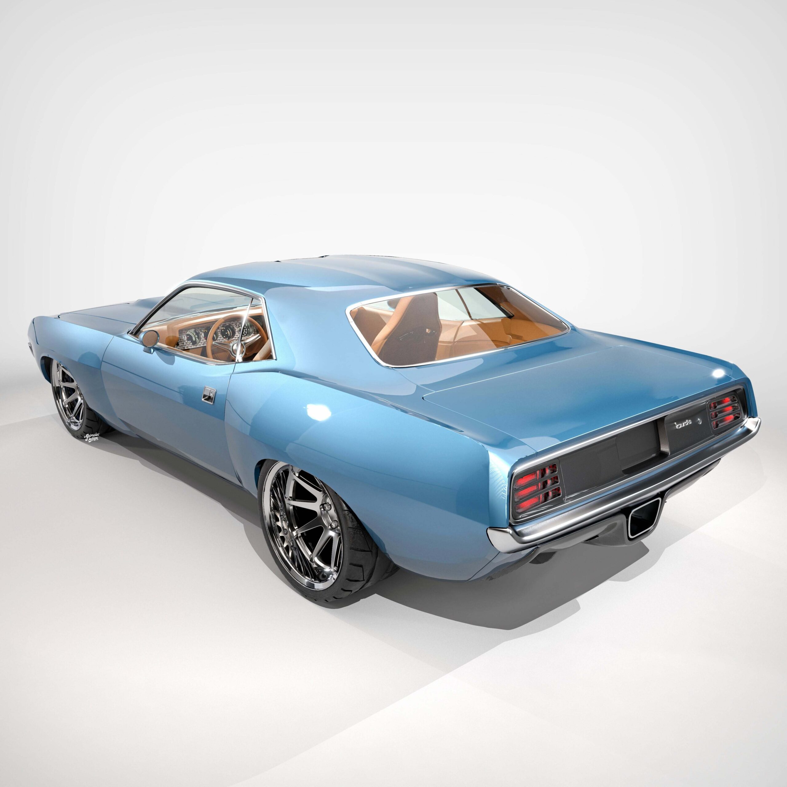 Plymouth Cuda Bugatti W16 - 5