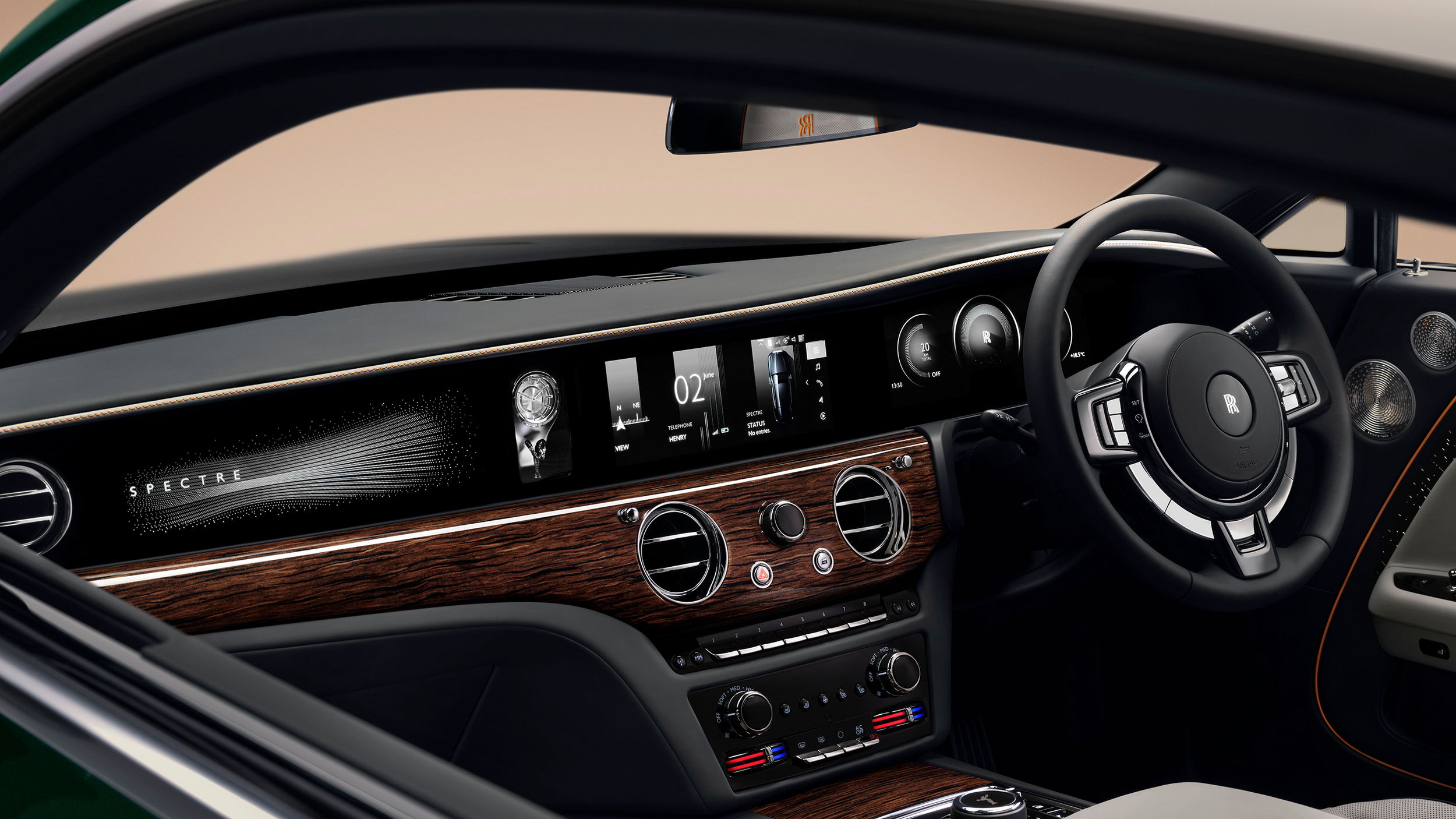 The New Rolls-Royce Spectre II Hides 8,108 Tiny Lights In Its Dashboard