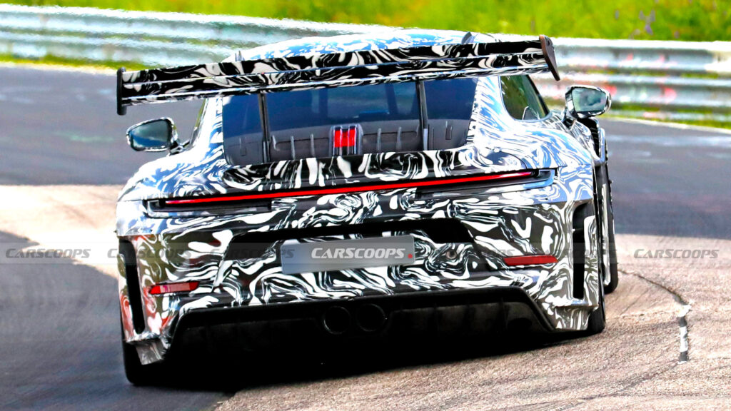  The 911 GT3 RS Already Looks Like A Race Car, Porsche Is Making It Even More Like One