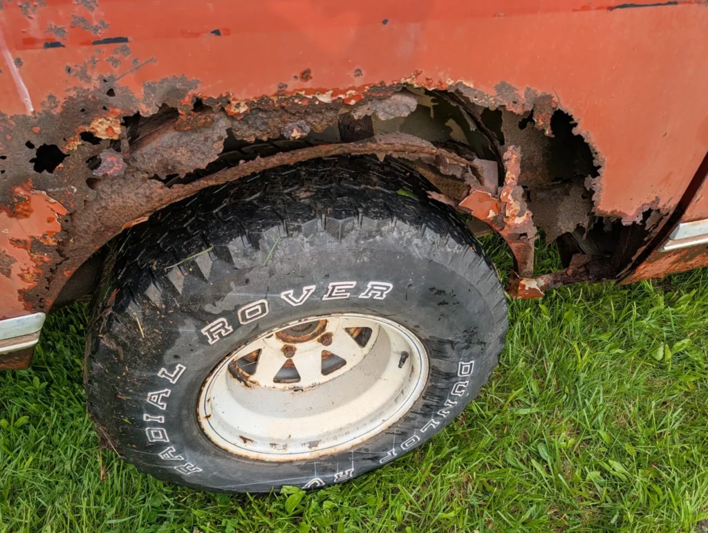  A Rusty Scout II V8 Just Sold For $10 On Bring A Trailer