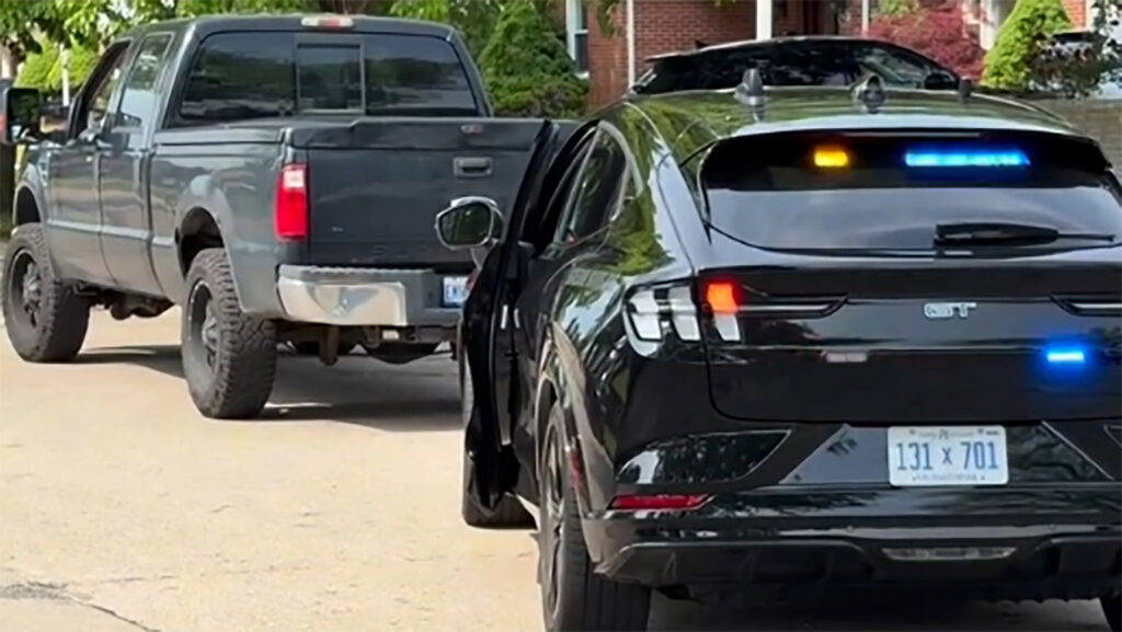  Michigan Cops Are Hunting Aggressive Drivers In Silent Mustang Mach-Es
