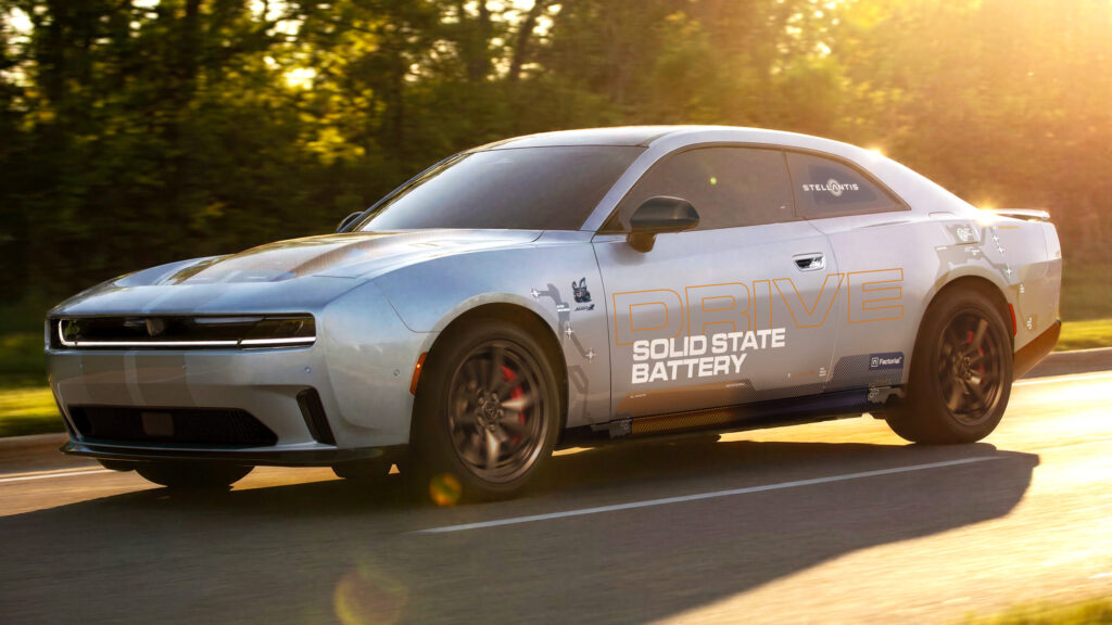  The Dodge Charger EV Now Has A Solid-State Battery, But You Can’t Buy It