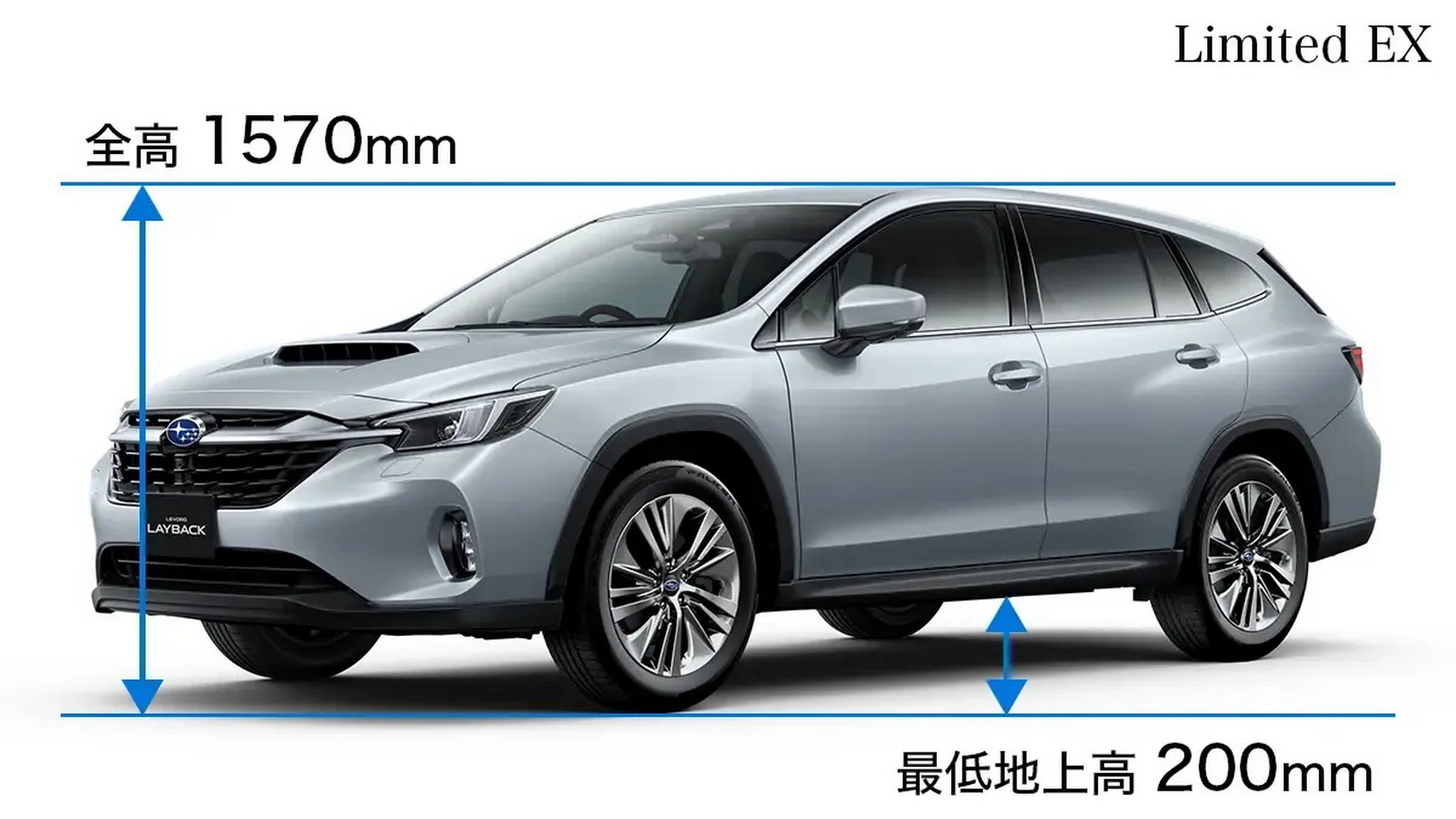 Subaru’s New Levorg Layback Hybrid Looks Like An Impreza Wagon