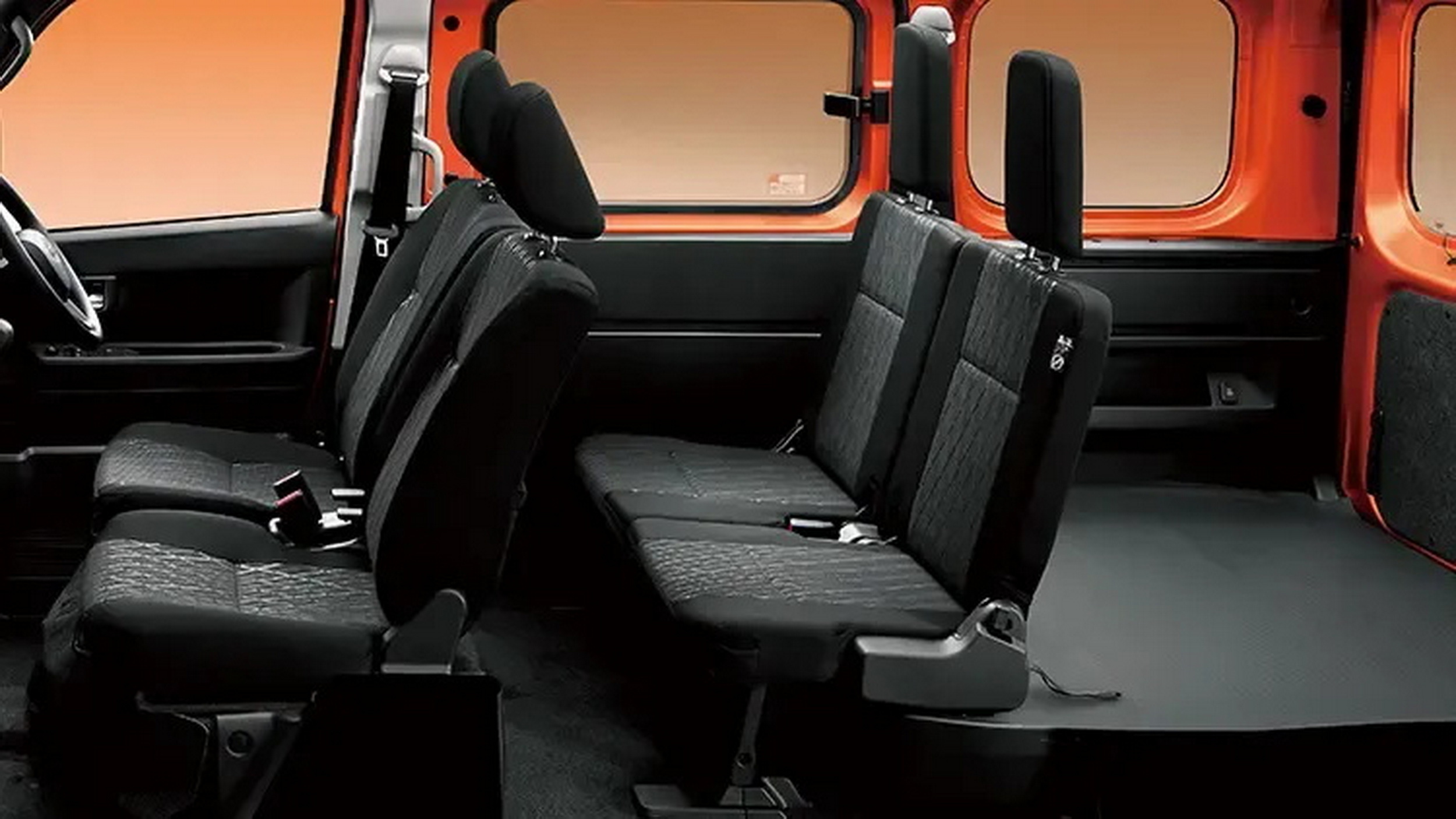Subaru Sambar Van - Interior (8)