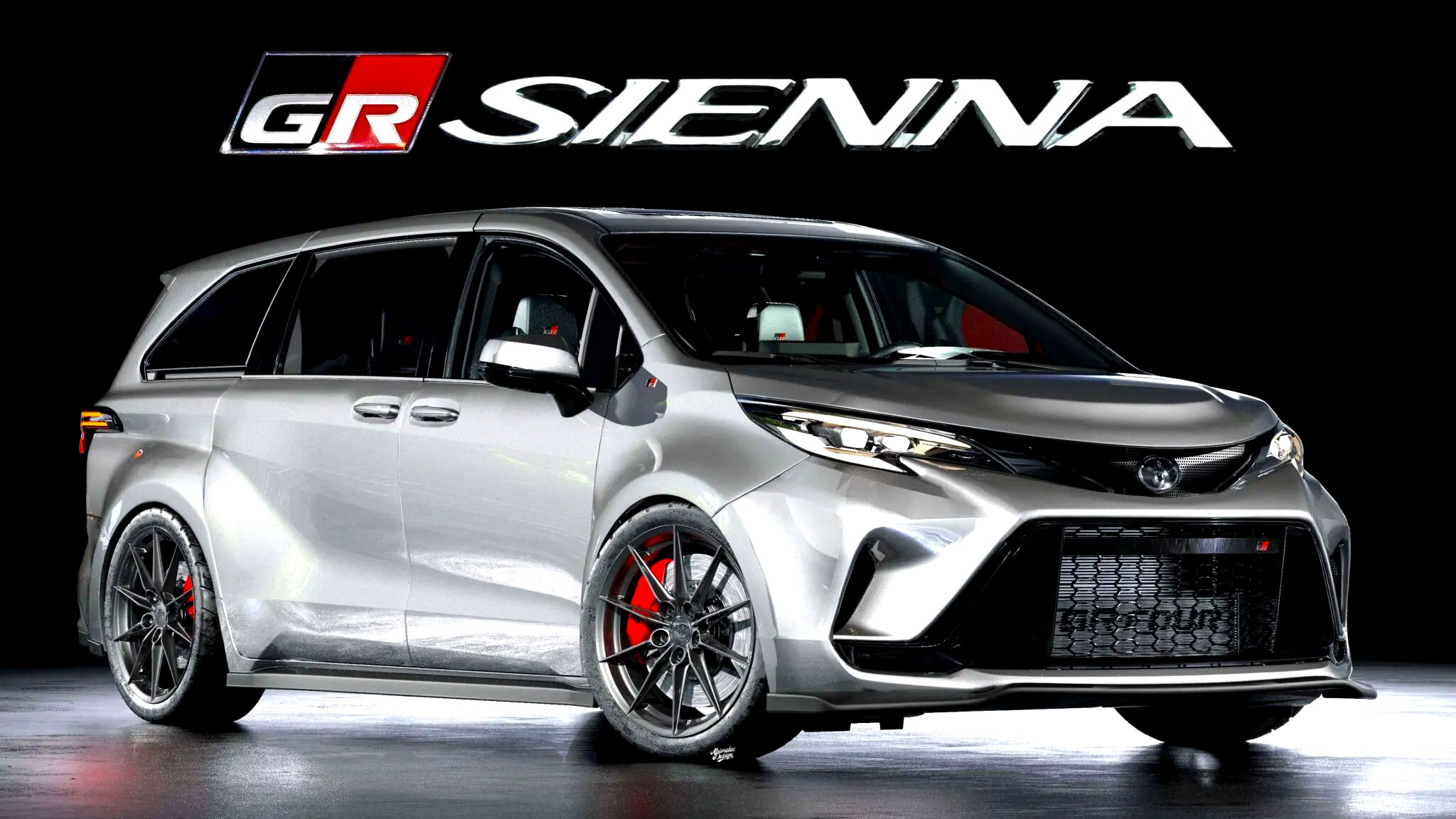 A Toyota GR Sienna Minivan Sounds Wrong, Until You See This Render