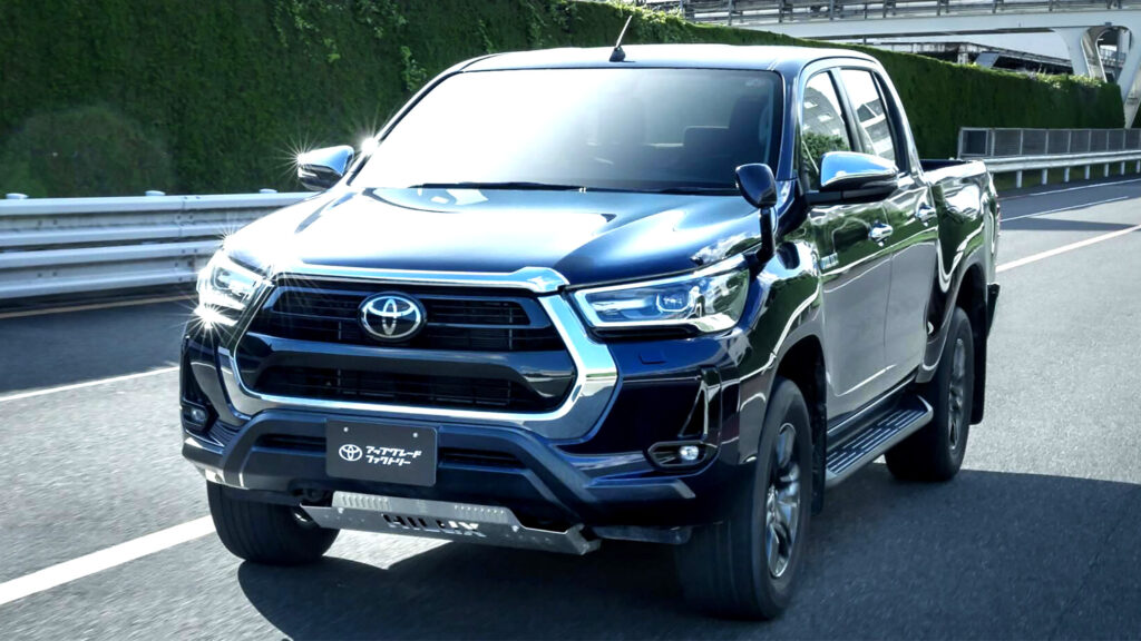  Toyota Engineered A $470 Skid Plate That Steadies The Old Hilux In Crosswinds