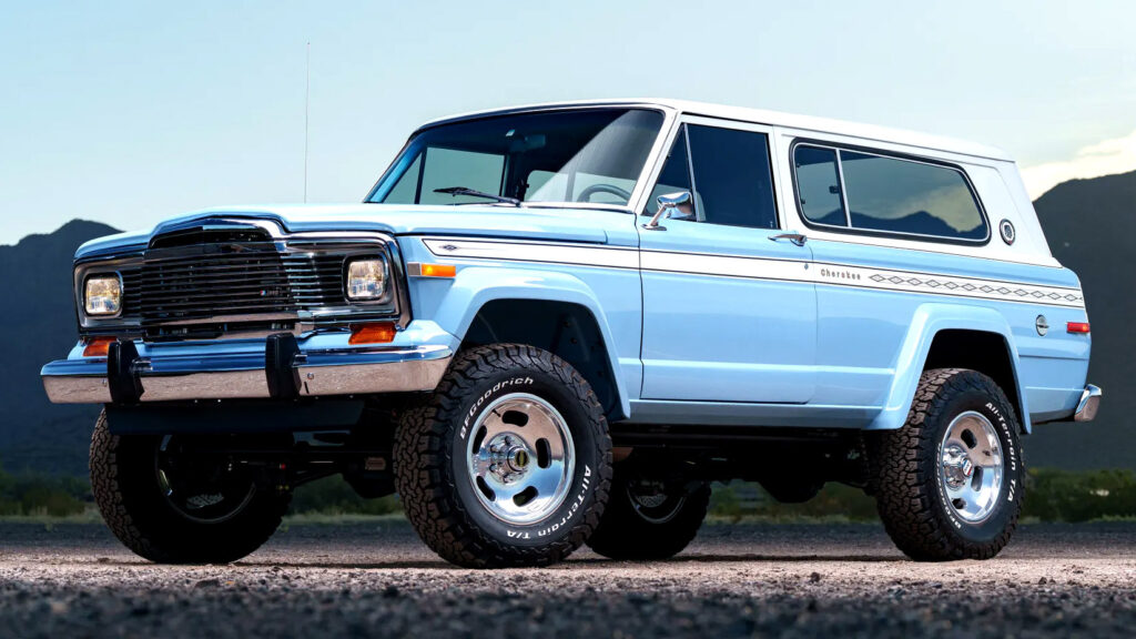 This 1979 Jeep Cherokee Looks Stock, Then You Find The 825-HP V10