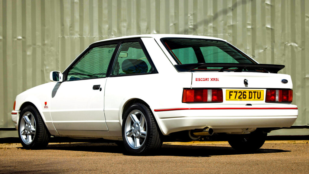  Reborn 1980s Escort XR3i Makes The Power Ford Never Bothered To Give It