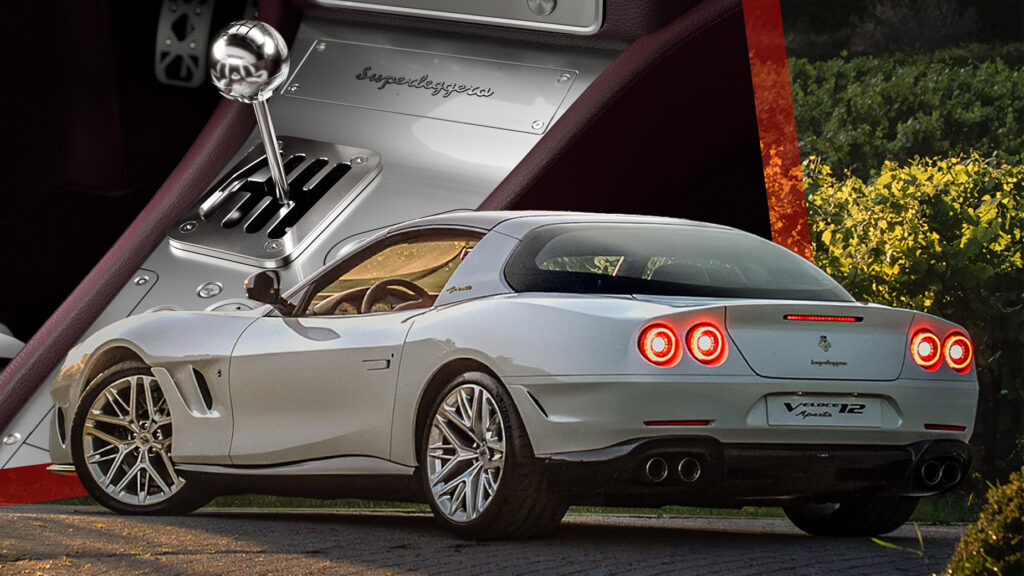 No New Ferrari Offers A Manual V12, But This Reborn 550 Targa Does