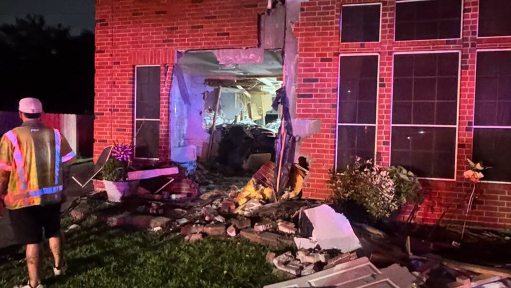  A Tesla Allegedly On Driver-Assist Tore Through A Texas Home, Killing A Woman