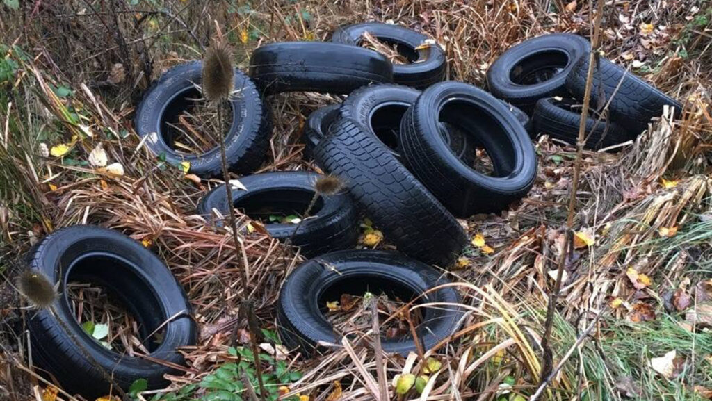  Thousands Of Tires Appeared On His New Property And Nobody Will Claim Them