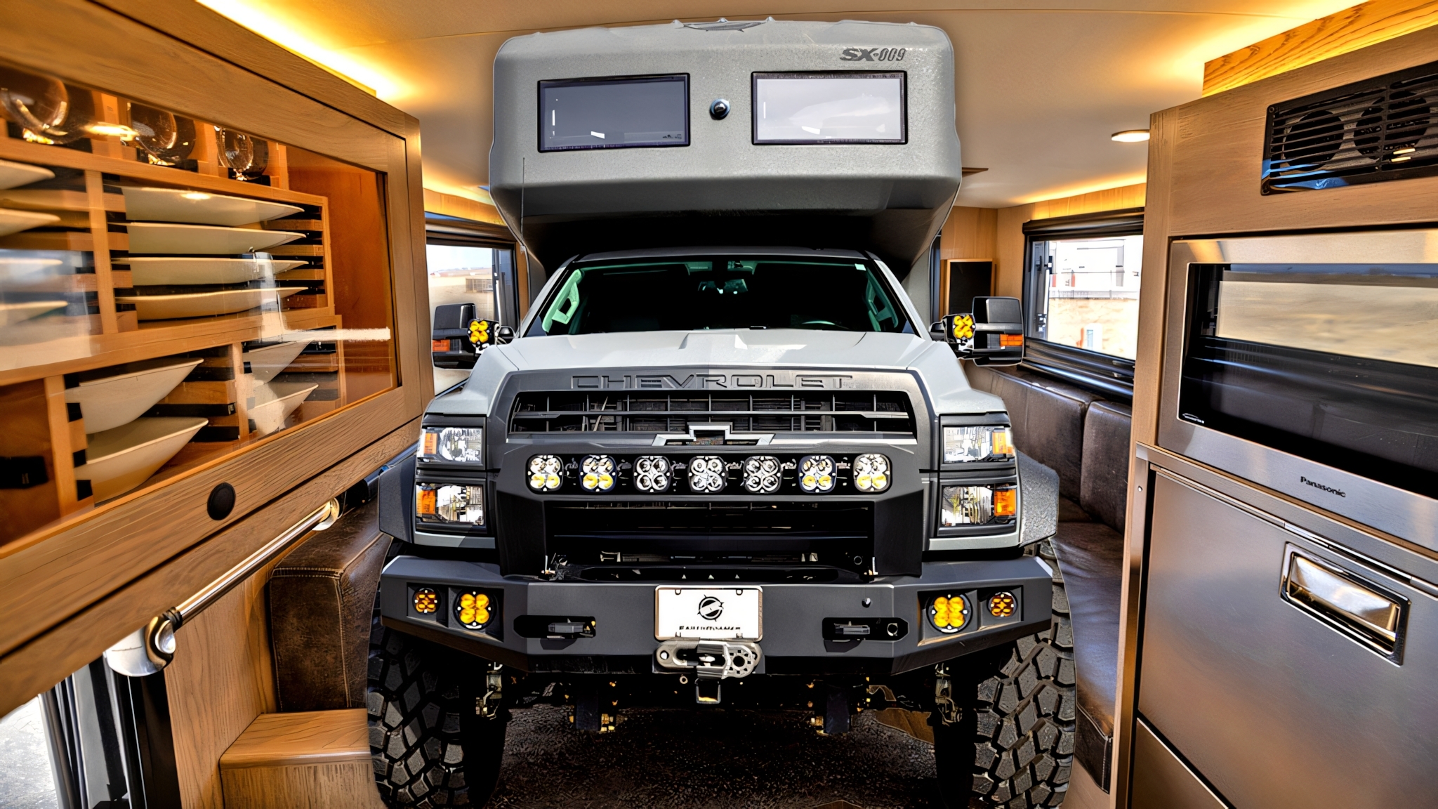 百萬美元露營車 EarthRoamer XV-SX：移動的奢華豪宅