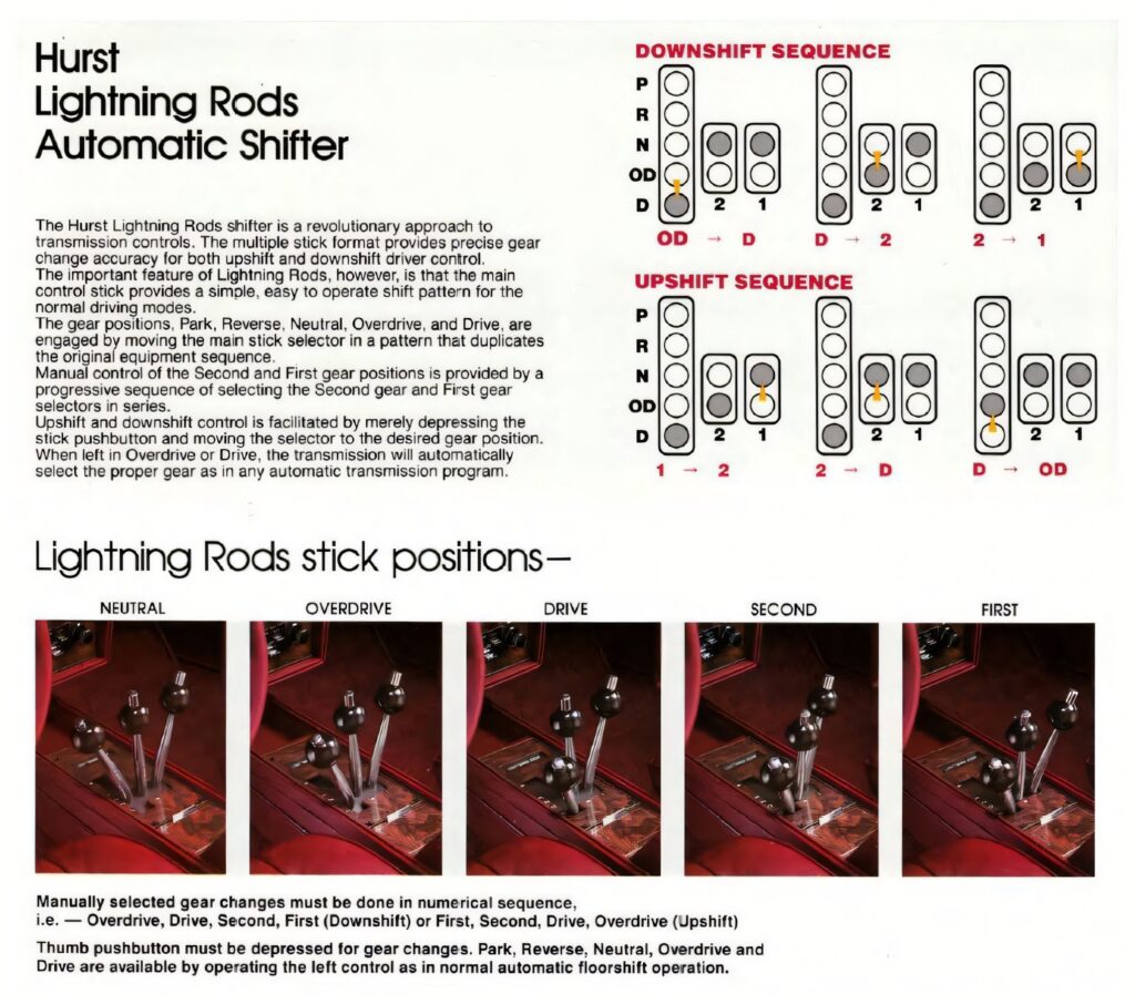  This 1984 Oldsmobile Has Three Shifters For One Automatic Transmission