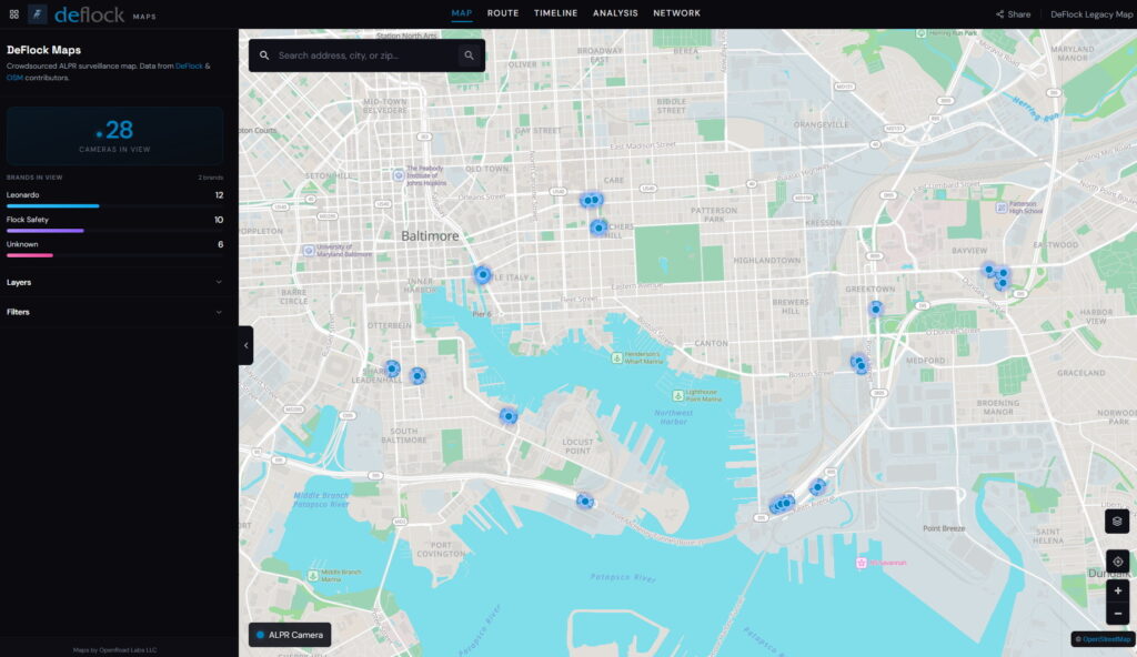  A Free Tool Maps The License Plate Readers On Your Route, Then Lets You Slide Right Past Them