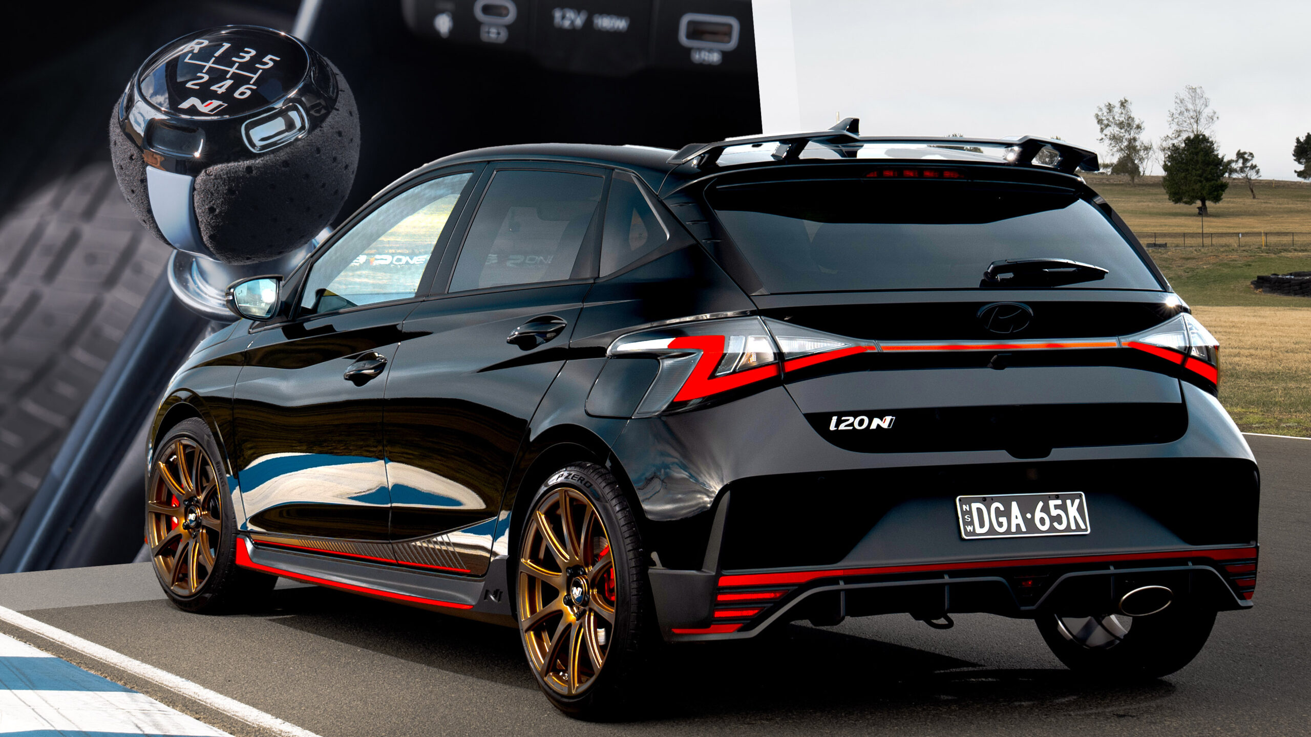 Hyundai’s Last Manual i20 N Has Floor Mats Shaped Like Its Tires