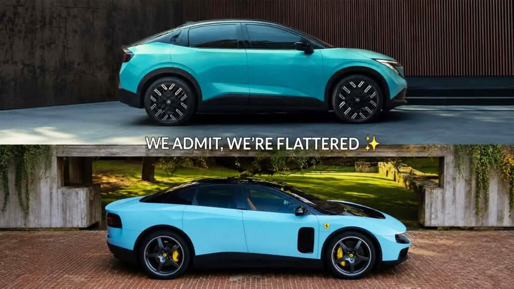  Nissan Deletes Its Ferrari Luce Troll Post, Mazda Doubles Down