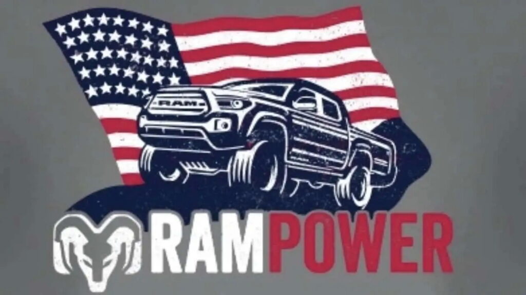  Ram Accidentally Put A Toyota Tacoma On Its Own Patriotic Truck Shirt