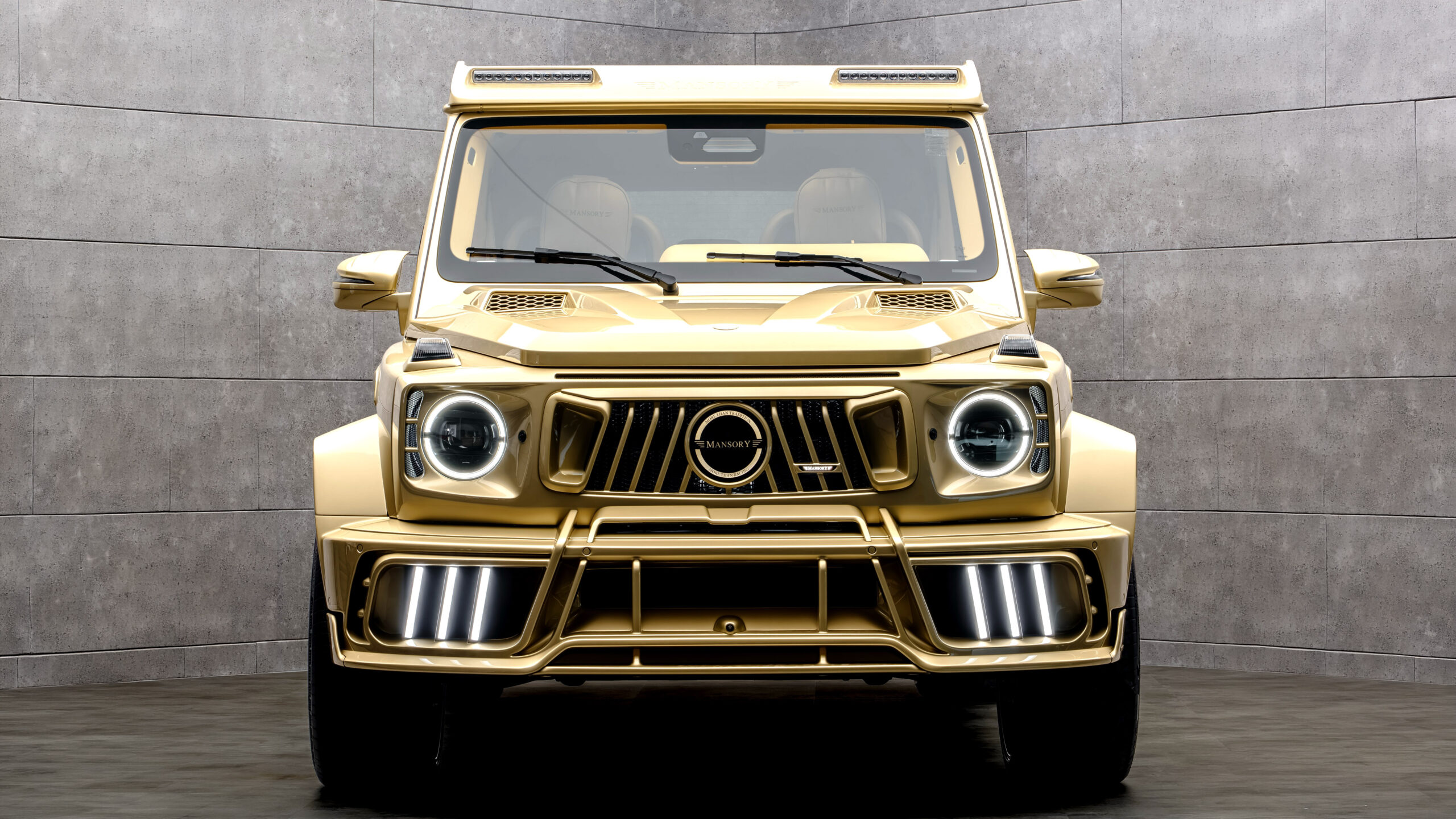 Mansory’s Latest G-Wagen Has More Gold Than Fort Knox