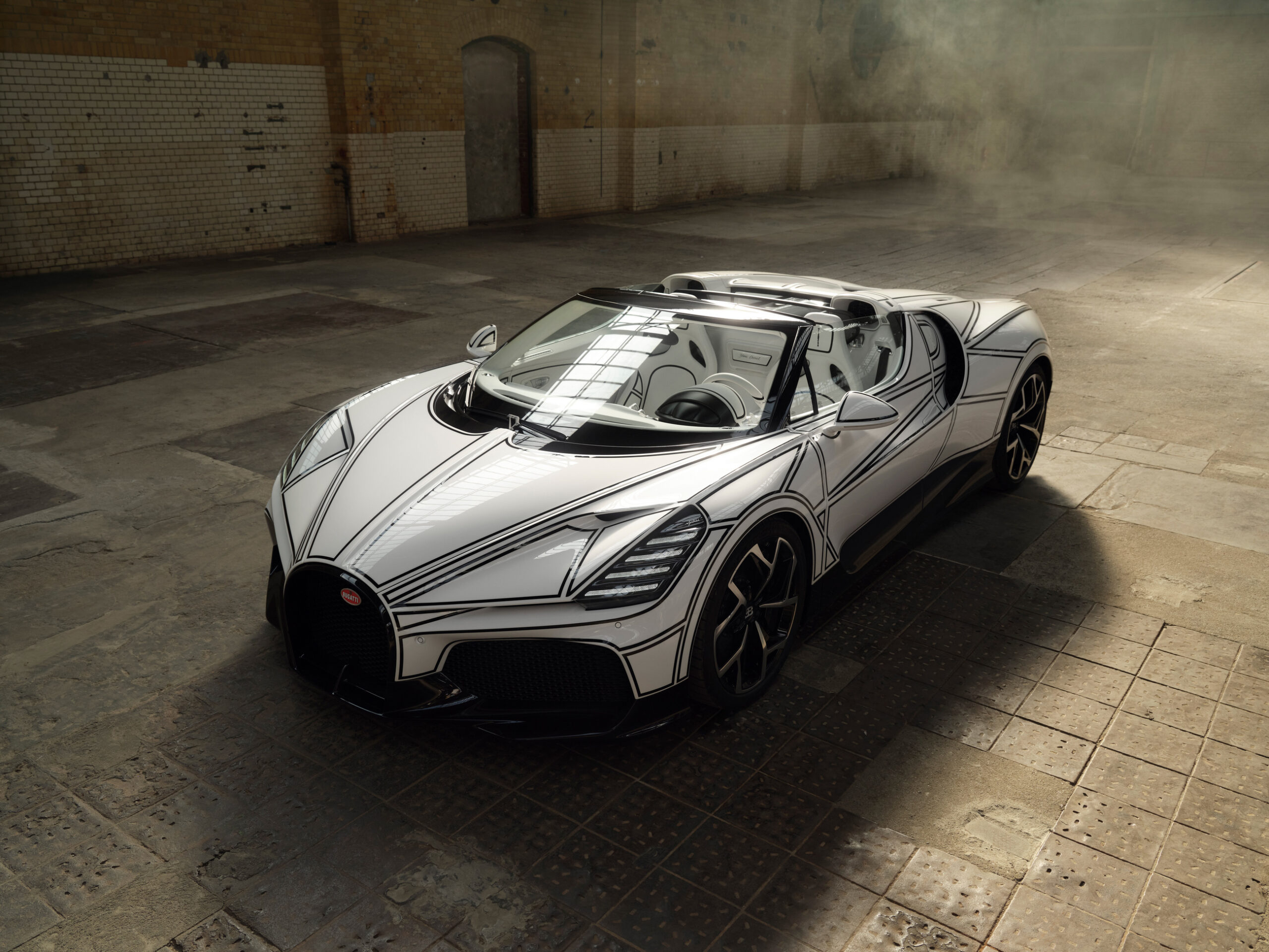 Bugatti's 261-MPH Hypercar Has A Gas Cap Made Of Fine China