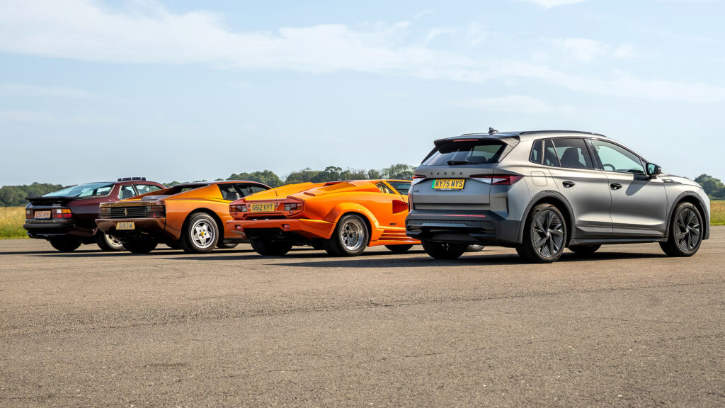 Your Childhood Supercars vs A Family SUV. You Already Know How This Ends