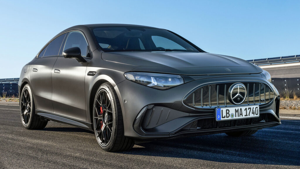  Mercedes-AMG CLA 45 EV Debuts With 3 Motors, 671 HP And A Vibrator