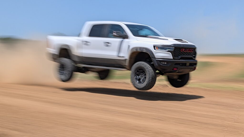  Ram&rsquo;s New V8 SRT TRX Is $26K Of Pure Nonsense Over The RHO, And Worth Every Penny | Review