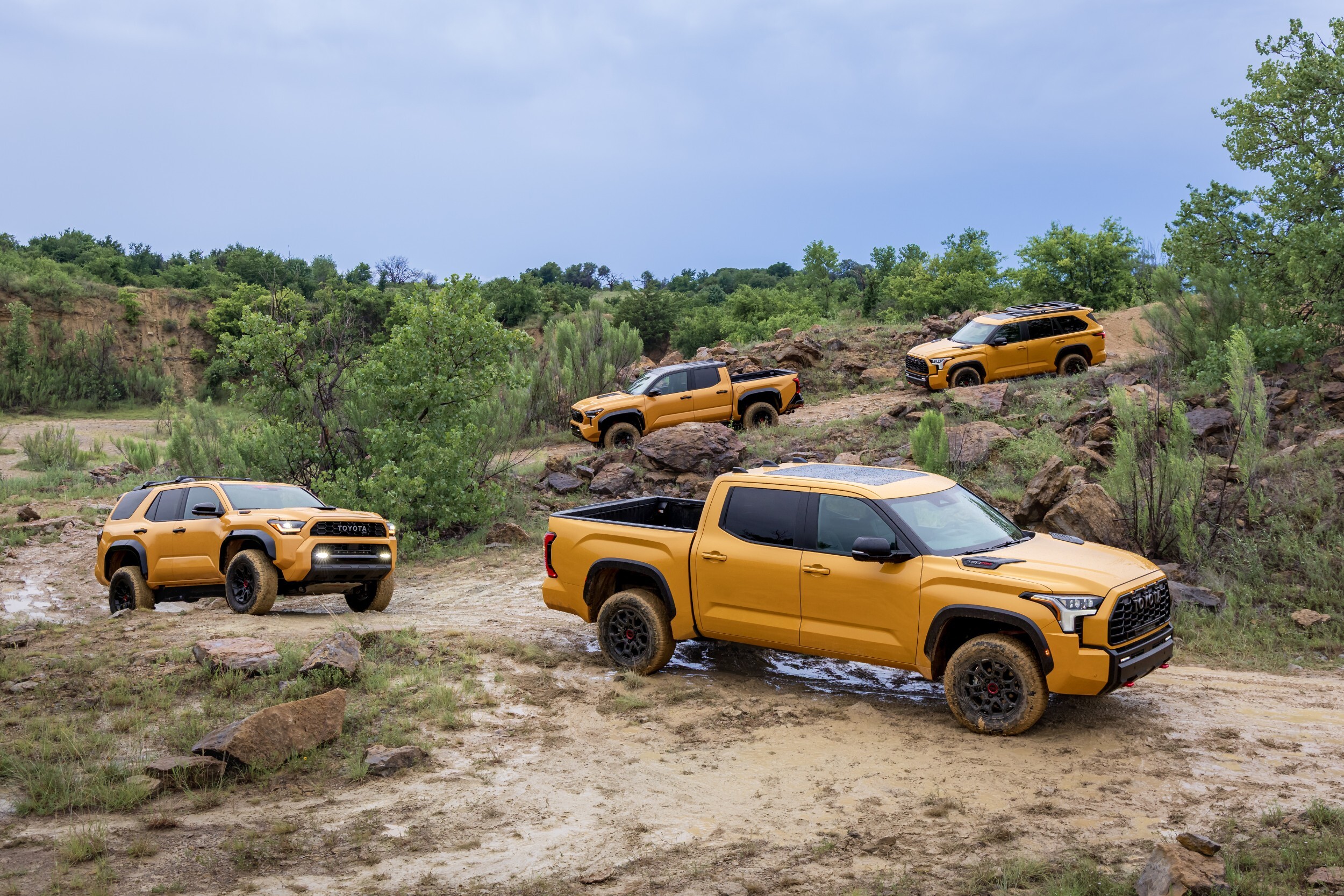 2027 Toyota TRD Pro Family - HoneyComb and Hot Honey (11)