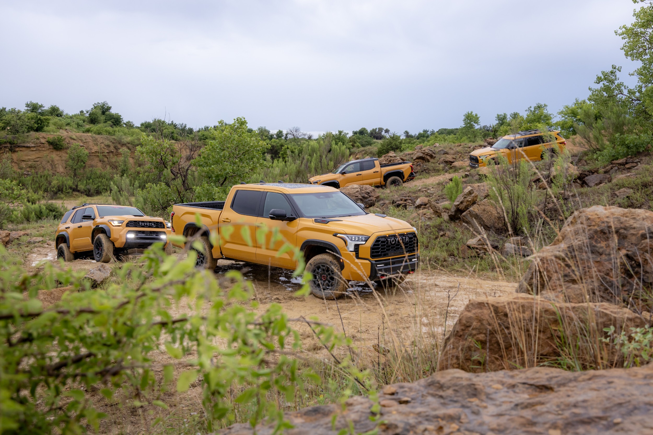2027 Toyota TRD Pro Family - HoneyComb and Hot Honey (12)